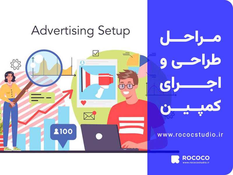 مراحل طراحی و اجرای کمپین تبلیغاتی